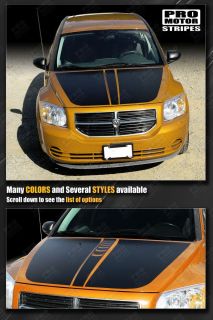 Dodge Caliber Hood Sport Stripes 2007 2008 2009 2010 2011 2012 Decals