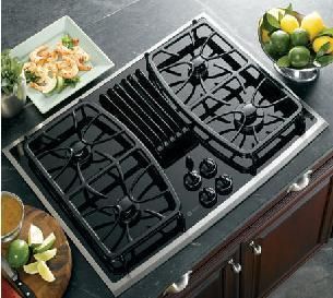 PGP989SNSS GE Profile 30 Gas Downdraft Cooktop