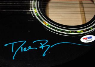 Dierks Bentley Autographed Signed 12 String Guitar & Proof PSA UACC RD