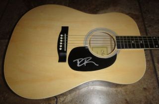 Dierks Bentley Signed Autographed Acoustic Guitar Country Music Proof