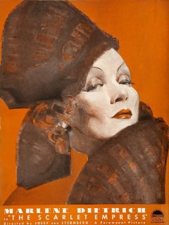 The Scarlett Empress Marlene Dietrich Movie Poster 3