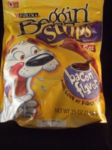  Strips Bacon Flavor 25oz (1lb 9oz) Dog Snack Treat Food EXP 2013