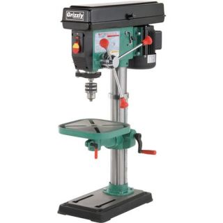G7943 Grizzly 12 Speed Heavy Duty Bench Top Drill Press, New
