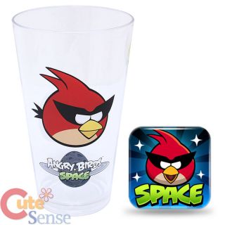 Rovio Angry Birds Space Tumbler Drink Cup Super Red Bird 1