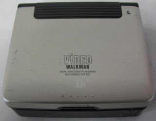Sony Video Walkman Digital Cassette Recorder GV D900 NTSC Mini DV