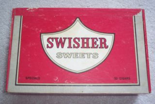  Vintage Swisher Sweets Cigar Box