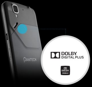 Enhanced with Dolby Digital Plus, the Pantech Flex offers stunning
