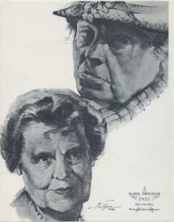 Marie Dressler 1931 MIN and Bill on 1962 Volpe Portrait