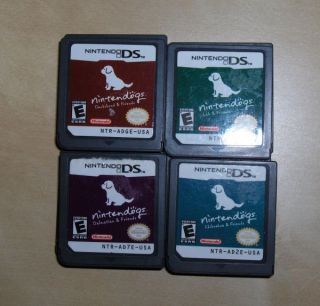 DS Game Lot Nintendogs Lab Dalmatians Chihuaha Dachshund Friends DS