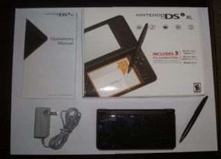 Nintendo DSi XL Color w Choice of 6 Games Bronze Handheld Game System