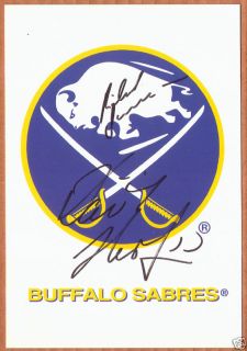Dominik Hasek Buffalo Sabres Authentic Autographed Large Postcard NHL