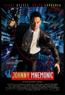 Johnny Mnemonic 1995 Original U s One Sheet Movie Poster