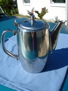 Vintage Serving Pitcher Don Edwards Japan Stainless Steel Coffee Pot