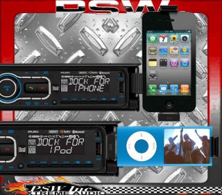 XML8150 Dual Stereo Mechless Am FM  with iPod iPhone Dock Bluetooth