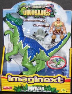 FP Imaginext Dinosaur Hammer The Pachycephalosaurus