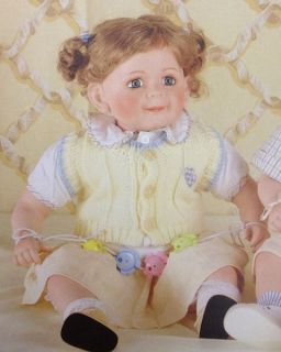 Lorelei 24in Porcelain Toddler Doll Duck House Retired