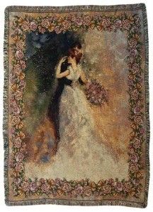 Stewart Sherwood Always and Forever Marriage Wedding Tapestry Throw