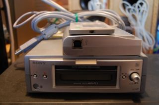 Sony MDS PC3 with PCLK MN10 Mini disc player recorder with PC link