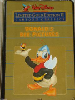  Gold Edition II Cartoon Classics Donalds Bee Pictures VHS