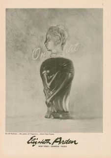 1948 Elizabeth Arden on Dit Perfume France Direct Ad