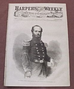  Harpers Weekly Gen Ulysses s Grant US Civil War Fort Donelson