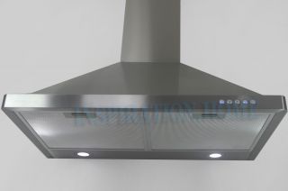 New 7631A RS 75 30 Stainless Steel Range Hood Wall Mount Stove