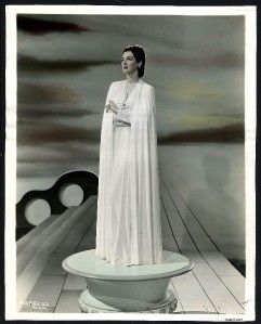 Vintage Rosalind Russell Studio Publicity Fashion Portrait 1940s