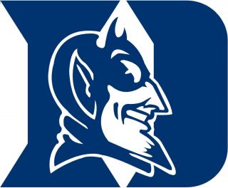 Duke University Blue Devils Super Sized Logo Decal