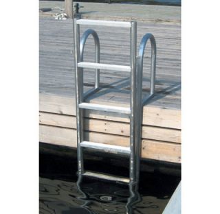 Step Aluminum Lift Retractable Boat Dock Ladder