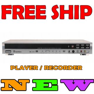 CYBERHOME CHDVR1530 DVD PLAYER/RECORDER BUILT IN ANALOG TUNER + REMOTE
