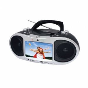  186D 7 rdquo Portable TFT LCD Display with DVD CD  Am FM USB