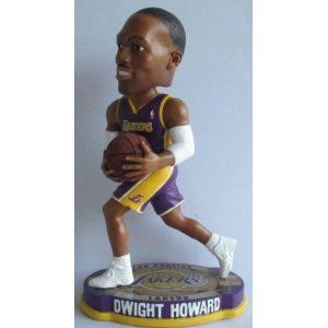 Dwight Howard Los Angeles Lakers Bobblehead Purple Jersey