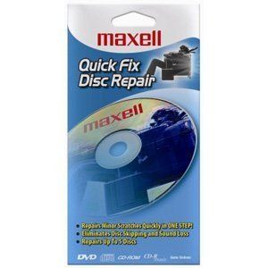  Maxell Quick Fix CD DVD Repair Kit