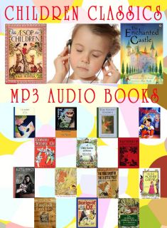 CHILDREN KIDS 80  AUDIO BOOKS 3 DVD SET~ 400 HOURS OF AUDIO & FREE