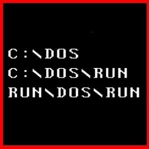 Run Dos Run Geek PC Funny Computer Programmer T Shirt