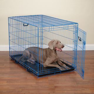 Crate Appeal Fashion Color Dog Crates Dazzling Pet Travel Crate Blue