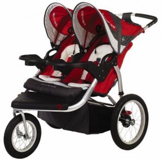 Schwinn Turismo Swivel Double Baby Jogging Stroller 38675021396
