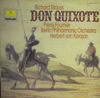 Richard Strauss Vinyl LP Don Quixote Deutsche Grammophon 2535 195 UK