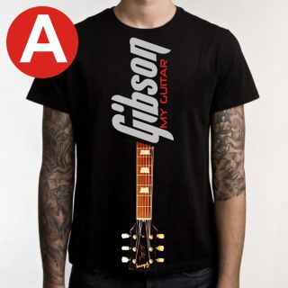  Shirt w Gibson Logowe Also Have Fender Yamaha Ibanez Marshall