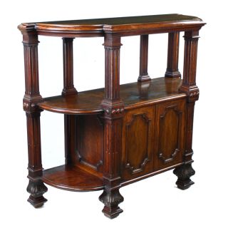 Victorian French Antique Oak Dresser Sideboard Buffet