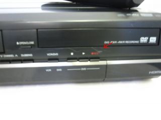 TOSHIBA D VR7 DVD RECORDER/VCR COMBO WITH BUILT IN TUMER MSRP209.99$