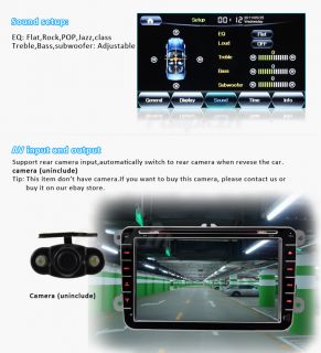 New Car Radio CD DVD Player GPS Android 3G WiFi DVB T TV F VW Jetta