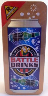 Battle Drinks Fun Adult Alcohol Drinking Party Game New