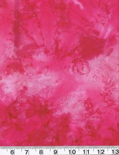 BTHY Quilting Quilt Fabric Batik Tie Dye 173 Rose Pink Tonal Cotton