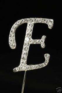 Diamante Letter E 4 5cm Cake Decorating