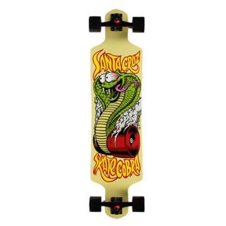 New Santa Cruz Skate Cobra Drop Down Complete Skateboard Longboard 10