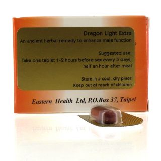 Dragon Light Extra Male Enhancement Pills 1 Pill