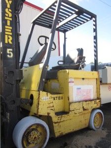 Hyster E40 XL 27 Electric Forklift 4000 Lb