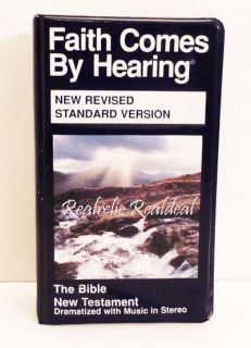  NT Faith Comes by Hearing Audio Book 12 Cassettes Music Drama