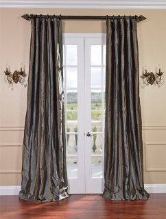  silk taffeta stripe curtains drapes luxurious affordable custom